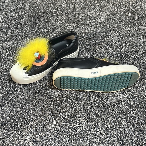 FENDI Sneakerskin Monster Eye Bug Sneakers - Picture 2 of 7